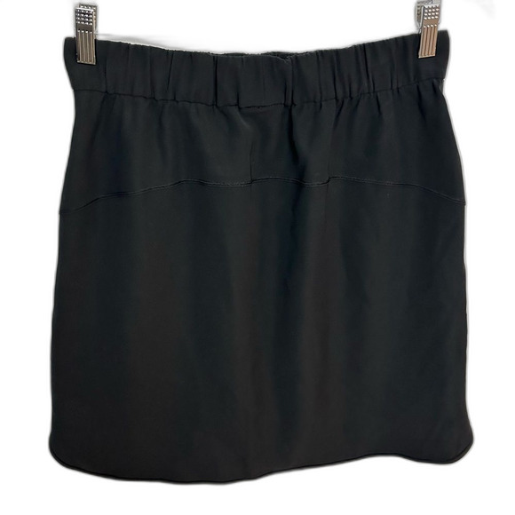 Lululemon Black On The Fly Skirt Woven Drawstring Size 8 W8A87S Athletic Outdoor - Picture 5 of 15